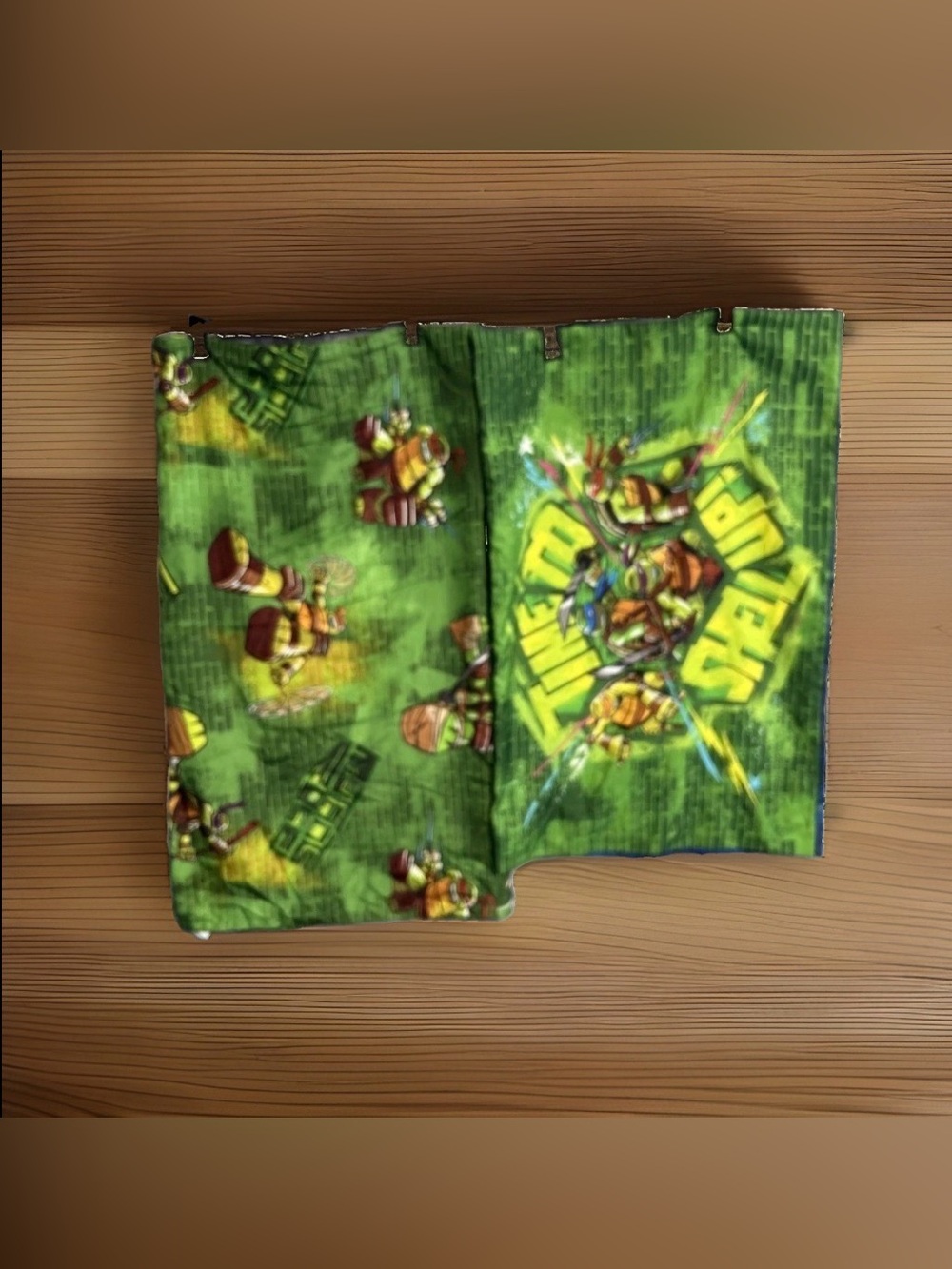 2013 Nickelodeon Teenage Mutant Ninja Turtle Twin Flat Sheet & Pillow Case TMNT